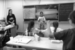 С 1 сентября уроки в гимназии начнутся в обновленном здании. Иностранным языкам — не только французскому, но и английскому — тут обучают 13 преподавателей. Фото: кадр из репортажа ОТС