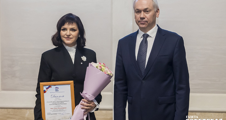 Ольга Вайс, лауреат конкурса сельских учителей в номинации «Герой из нашего села», преподает историю и обществознание в Зубковской школе Краснозёрского района. Фото: Андрей Заржецкий