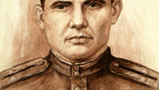 Герой Советского Союза Михаил Данилов.