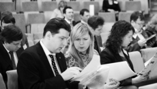 Форум стал не только дискуссионной площадкой, но и подарил новые полезные контакты.  Фото Сергея ДЯТЛОВА.