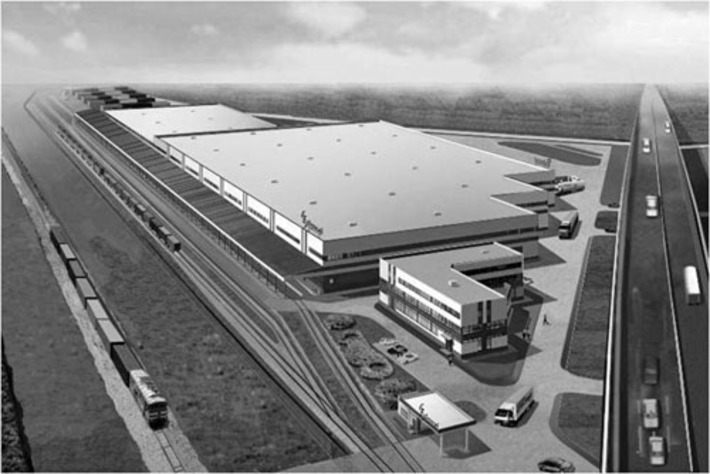 Макет промышленно- логистического парка. Фото с сайта www.nso.ru