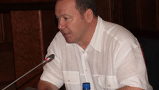 Участники обсуждения секретарь Новосибирского регионального политсовета «Единая Россия» Александр Морозов . Фото Юрия ХОМИЧА