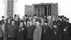 Участники акции после молебна. Фото Веры УТЮПИНОЙ