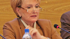 По словам Надежды Болтенко, новый бюджет остался социально ориентированным. Фото предоставлено пресс-центром  Совета депутатов г.Новосибирска