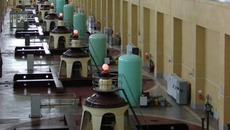 В машинном зале Новосибирской ГЭС.   Фото с сайта sibnovosti.ru