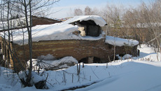 Развалины здания реальной толчельни монетного двора.  Фото Виталия ЗЛОДЕЕВА