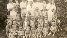 Детский сад в 40 — 50-е годы. Фото с сайта д/с «Василёк»