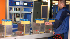 Единственный в России завод  по производству литий-ионных батарей «Лиотех». Фото Михаила ПЕРМИНА