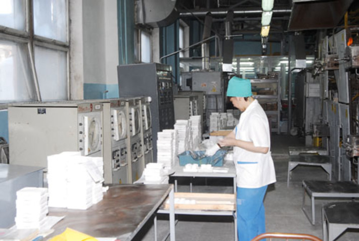 На ЗАО «НЭВЗ-КЕРАМИКС» успешно осваиваются новые направления производства керамики. Фото пресс-службы губернатора и правительства НСО