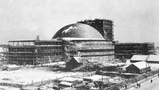 Строительство театра. 1933 год. Фото из архива театра