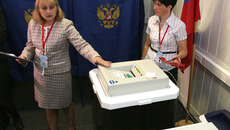 Современное техническое оснащение позволяет сделать выборы прозрачными и комфортными. Фото Михаила ПЕРМИНА