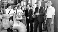 В Бердске губернатор посетил ряд  социальных объектов. Фото пресс-службы губернатора и правительства Новосибирской области