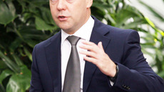 Дмитрий Медведев в своем выступлении предложил сконцентрироваться на проблемах. Фото Павла КОМАРОВА