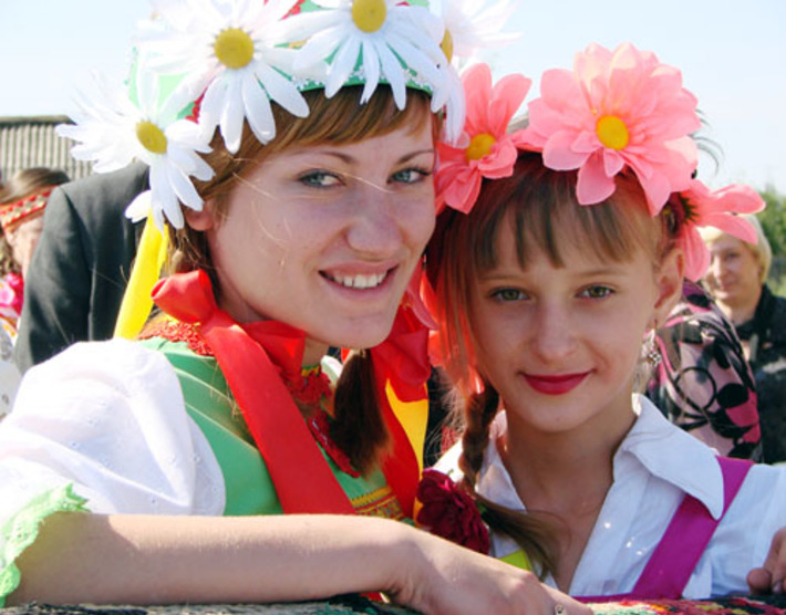 На празднике русской культуры в селе Петропавловка