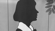 На обложке буклета — знакомый профиль.