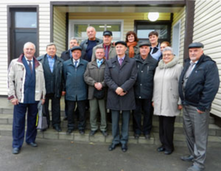 Члены землячества осмотрели новый социальный приют в Лобино. Фото Марины ЛУПЕЙКЕНЕ