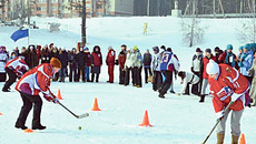 Активный образ жизни для Кольцово —  в порядке вещей. Фото Святослава ОДАРЕНКО