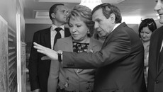 Владимир Городецкий рассказал главе СФ Валентине Матвиенко об особенностях Новосибирской агломерации.