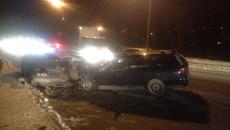 Фото с места ДТП предоставлено ГИБДД Новосибирска