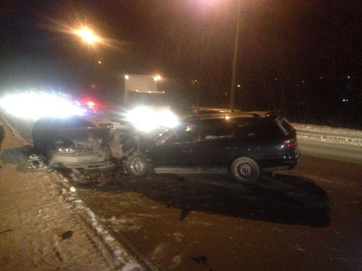 Фото с места ДТП предоставлено ГИБДД Новосибирска