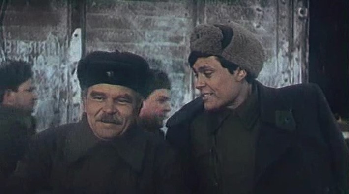 Кадр из фильма "Горячий снег"