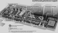 Площадь озеленения составит более 50 процентов всей территории. Кроме того, в парке будет установлена бронзовая скульптура Юрия Бугакова, смонтированы световая инсталляция, арт-объект «Ротонда времени», лекторий, визит-центр, бетонный скейт-парк и другие объекты. На центральной лужайке летом можно будет организовывать просмотр кино на траве, а зимой — обустроить каток. Фото: скрин проекта ТГ-канал «Новосибирь»
