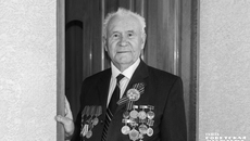 Василий Григорьевич Голоскоков — профессор, кандидат экономических наук. Бывший малолетний узник концлагеря, он является участником Великой Отечественной войны. Фото: Андрей Заржецкий