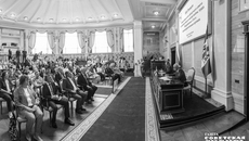 Участники пленума пришли к единому мнению, что к патриотическому воспитанию молодежи следует активнее привлекать участников боевых действий, в том числе освободительной кампании в Донбассе. Фото: Андрей Заржецкий
