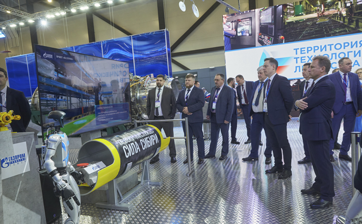 Локация «Газпром трансгаз Томск» на экспозиции «Газпром — территория технологического лидерства». Фото предоставлено компанией «Газпром трансгаз Томск»