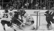 Поддержка сборной России была ошеломляющей, а на турнире по хоккею 3х3 был установлен рекорд посещаемости «Сибирь-Арены». Фото: Андрей Заржецкий