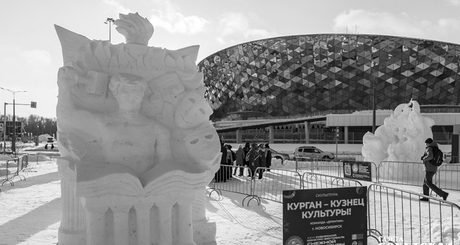 Сейчас выставка снежных работ в парке «Арена» открыта для свободного посещения. Фото: Андрей Заржецкий