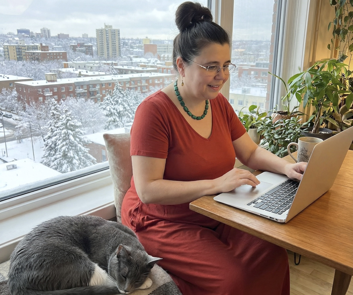 Так нейросеть видит процесс моего обучения по нацпроекту «Кадры». Ну что ж, ей виднее. Изображение сгенерировано нейросетью gemini-3-pro-2k (nano-banana-pro)