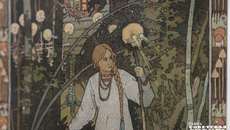 В каждой иллюстрации заключен большой смысл. «Если говорить о «Василисе», раньше детей в 14–15 лет отправляли в лес: мол, если вернется, значит он уже взрослый, готов к сложностям взрослой жизни. Мне нравится серия «Царь Салтан» — здесь есть параллели с японской гравюрой. Автор не только использует в своих работах русские орнаменты, он изучал и модерн, и японскую гравюру. Сама серия развивается как театральная постановка: что происходило, как развивалось и чем закончилось — все-таки град стоит и продолжает жить,» — рассказывает Олеся Погадаева. Фото: Андрей Заржецкий